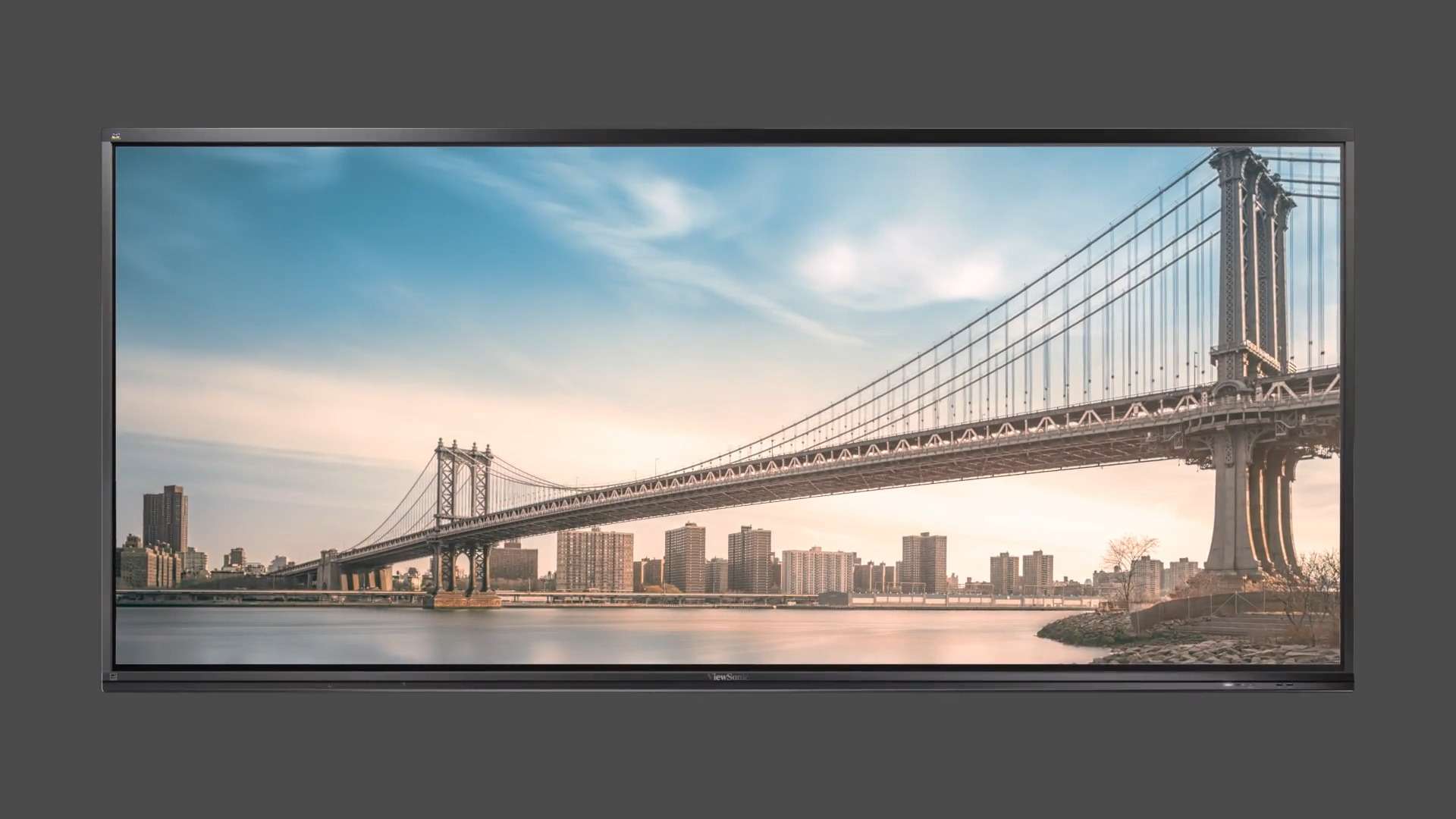 Màn hình tương tác ViewSonic IFP105UW–105" siêu rộng, công nghệ Ultra Fine Touch, hỗ trợ 40 điểm chạm